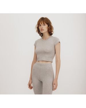 Organic Basics Core Baby Tee - Gray