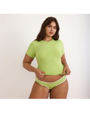 Organic Basics Flex Tee - Green