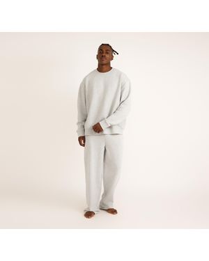 Organic Basics Weekend Straight Leg Sweatpants - White