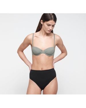 Organic Basics Swim High-Rise Bikini Bottom - Black