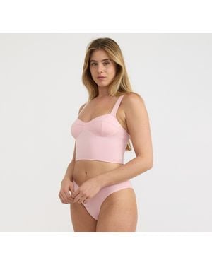 Organic Basics Core Icon Corset Top - Pink