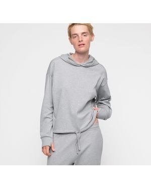 Organic Basics Reset Drawstring Hoodie - Gray