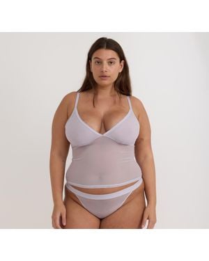 Organic Basics Mesh Cami - Purple