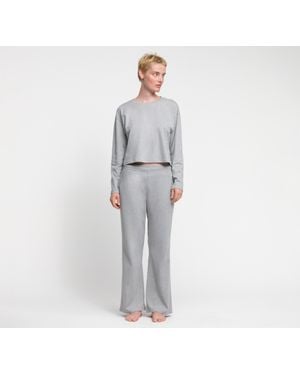 Organic Basics Reset Drawstring Pants - Gray