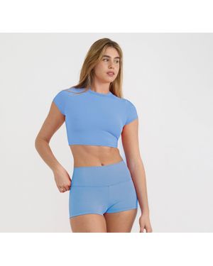 Organic Basics Swim Bikini Shorts - Blue