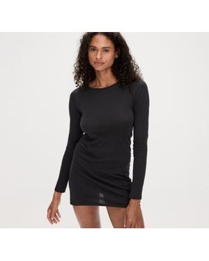 Organic Basics True Sheer Dress - Black