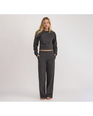 Organic Basics Weekend Boxy Sweatshirt - Black