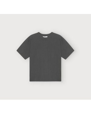 Organic Basics True Heavy Boxy Tee - Black