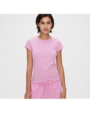 Organic Basics True Sheer Tee - Pink