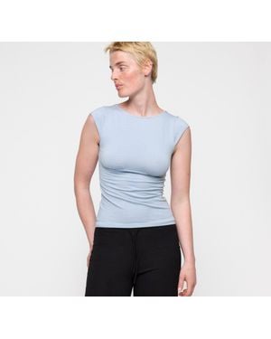 Organic Basics Everyday Corset Top - Blue