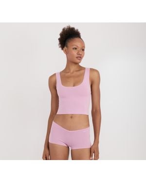 Organic Basics Flex Tank Top - Pink