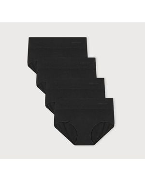 Organic Basics Smooth Hipster 4-Pack - Black