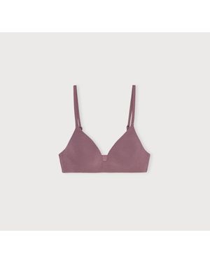 Organic Basics Core Wireless Plunge Bra - Pink