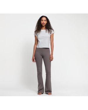 Organic Basics Core Flare Pants - White