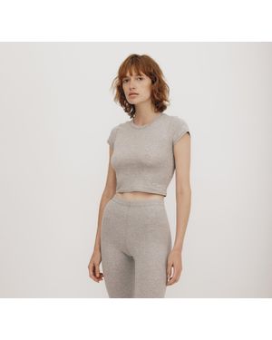 Organic Basics Core Baby Tee - Gray