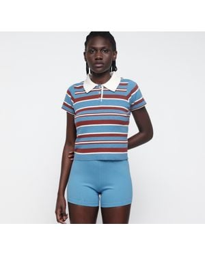 Organic Basics Core Hot Pants - Blue