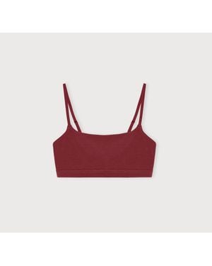 Organic Basics Flex Bralette - Brown