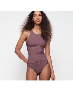 Organic Basics Smooth Thong - Purple