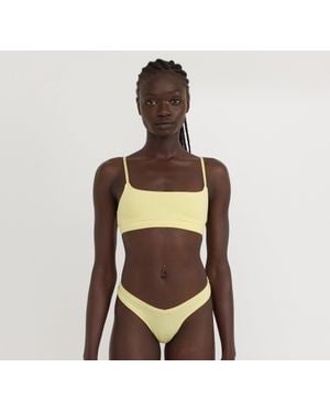 Organic Basics Flex Thong - Yellow