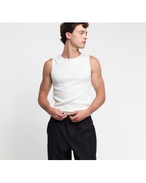 Organic Basics Core Rib Tank 2-Pack - White