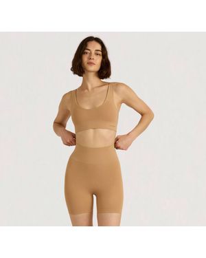 Organic Basics Smooth Shorts - Brown