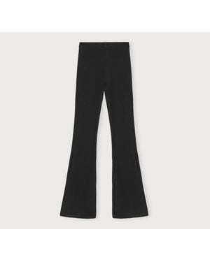 Organic Basics Core Flare Pants - Black