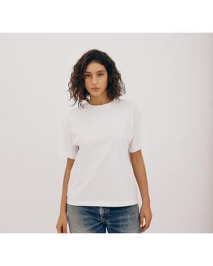 Organic Basics True Boxy Tee - White