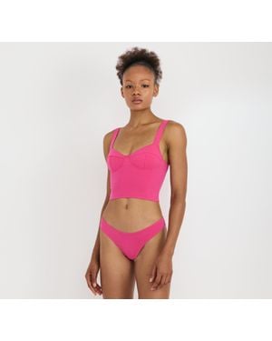 Organic Basics Core Icon Corset Top - Pink