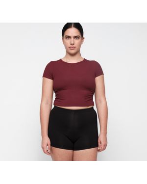 Organic Basics Core Hot Pants - Red