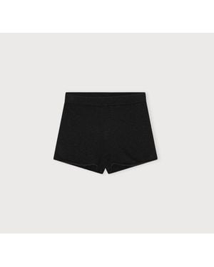 Organic Basics Fine Knit Shorts - Black