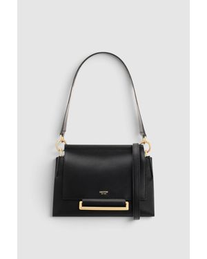 Oroton Elm Small Satchel - White