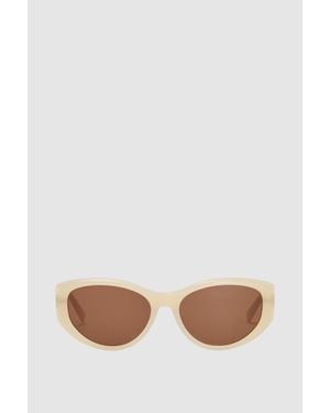 Oroton Maeve Sunglasses - Natural