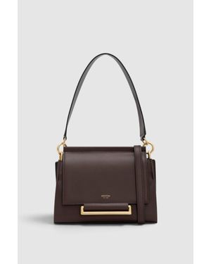 Oroton Elm Small Satchel - White