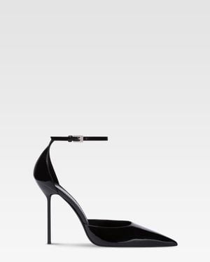 Paris Texas Patent Leather Pump - Black