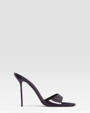 Paris Texas Patent Leather Mule - Multicolor