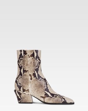 Paris Texas Ankle Boots - Natural