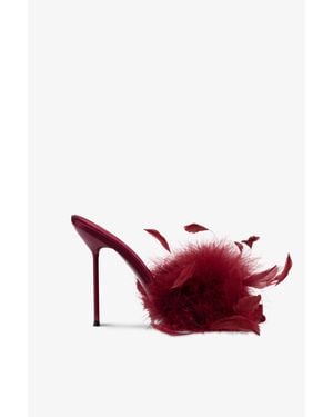 Paris Texas Mules - Red