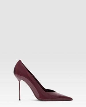 Paris Texas Patent Leather Pump - Purple