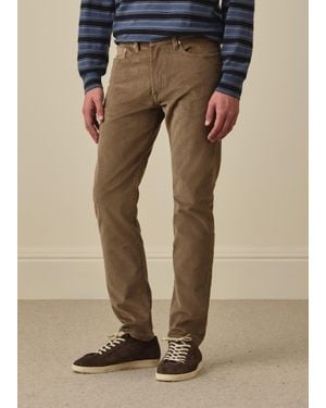 Paul Smith Slim Tapered-Fit Light Corduroy Trousers - Natural