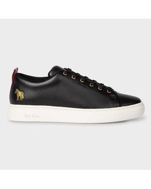 Paul Smith Lee Leather Trainers - Black