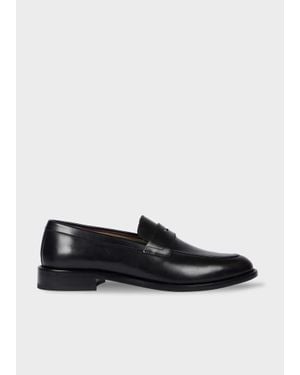 Paul Smith Leather 'Benito' Loafers - Black