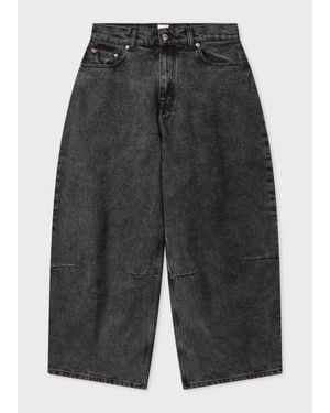 Paul Smith Denim Barrel-Leg Jeans - Grey
