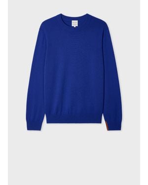 Paul Smith Cobalt Cashmere Jumper - Blue