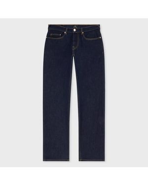 Paul Smith Standard-Fit-Rinse 'Organic Vintage Stretch' Jeans - Blue