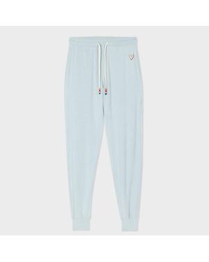 Paul Smith Light 'Swirl' Heart Joggers - Blue