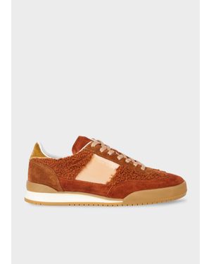 Paul Smith Burnt 'Dover' Trainers - Brown