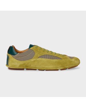 Paul Smith Lime 'Marini' Trainers - Green