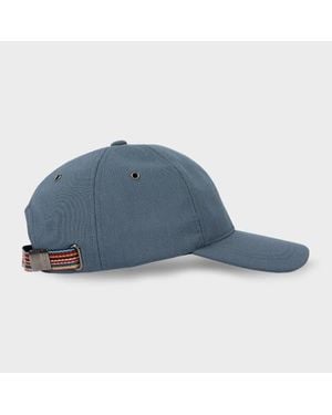 Paul Smith Virgin Wool Baseball Cap - Blue