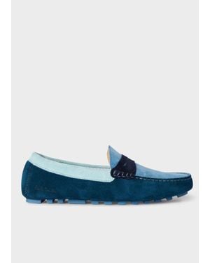 Paul Smith Suede 'Tulsa' Driving Loafers - Blue