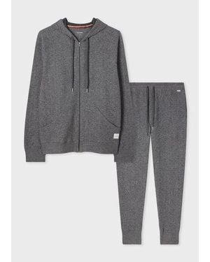 Paul Smith Waffle Loungewear Set - Grey